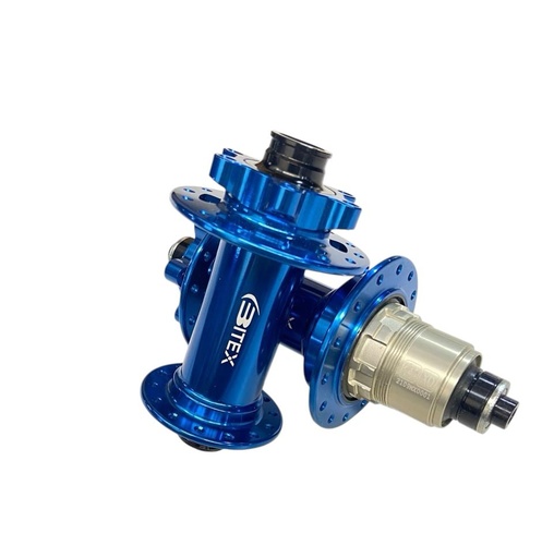 [BX-BX211PAZQR28/E-XD] PAR DE MAZAS BITEX BX211 BOOST 15X110MM/QR-141MM BODY XD AZUL 28H (EZO) 