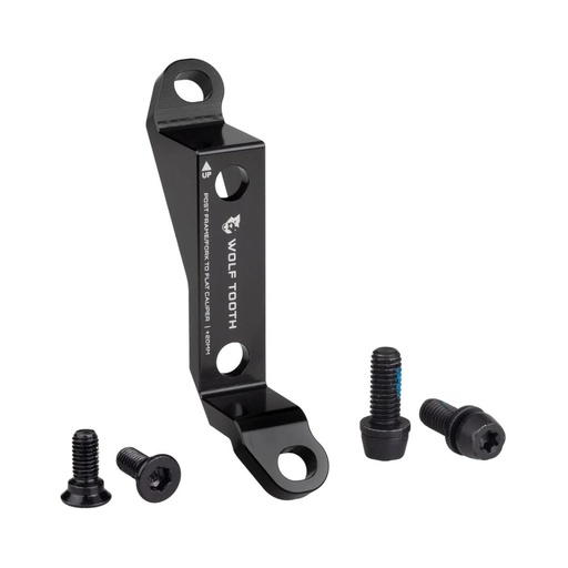 [WT-PST-FLT-BRKADPT] WOLFTOOTH +20mm POST TO FLAT MOUNT BRAKE ADAPTER
