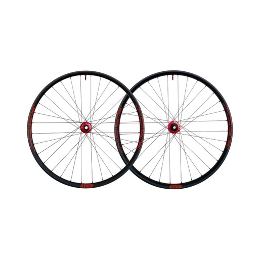 JUEGO DE RUEDAS BITEX BOOST CON ARO STAN'S ARCH MK4 29" 32H EDICION ESPECIAL ROJO