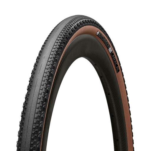 [HS-PV532771] LLANTA HUTCHINSON CARACAL 700X40 TUBELESS READY HARDSKIN CARA BRONCEADA