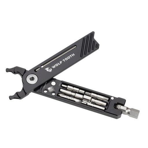 WOLFTOOTH PINZA CANDADO CADENA CON 8 PUNTAS