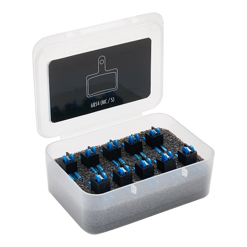 [EV-ELV6854-BOX] 	
Caja Balata ELVEDES Organica (10 Pares) (B01S) Shimano BR-M375 M415-M495 M515 M525 M575 C501 