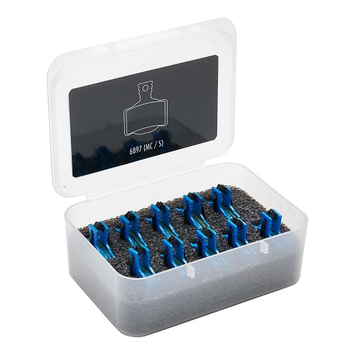 [EV-ELV6897-BOX] Caja Balata Organica ELVEDES (10 Pares) Para Magura MT2 MT4 MT6 MT8