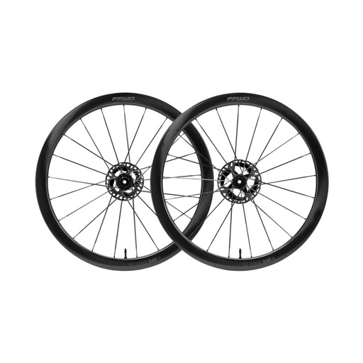 [FF-ASRAW44CSGLSSH] JUEGO DE RUEDAS FFWD 2024 RAW (44MM) DISC BRAKE FULL CARBON FFWD (HG) NEGRO BRILLANTE