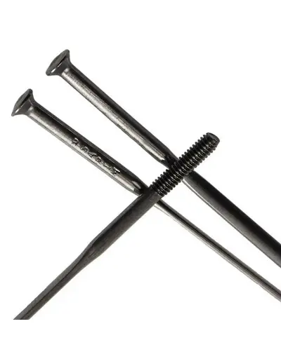 [SP-CXRAY-LBNT-SP-310-BLK] RAYO SAPIM CX-RAY "Straight Pull" NEGRO 310MM SIN ROSCA