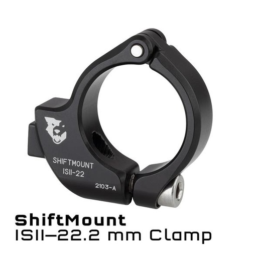 [WT-SHF-22-ISII] WOLFTOOTH ADAPTADOR PARA MANDO SHIMANO ISII ABRAZADERA 22MM
