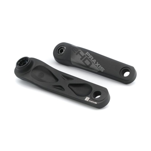 [PS-EC-HD-160A] PAR DE BIELAS PRAXIS E-CRANK HD SET | ALIMINIO - 160mm