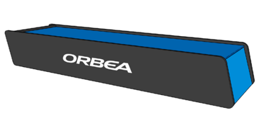 [ORBBASECHICA] Bases para exhibición bicicletas chica (200cm X 40cm X 20cm)