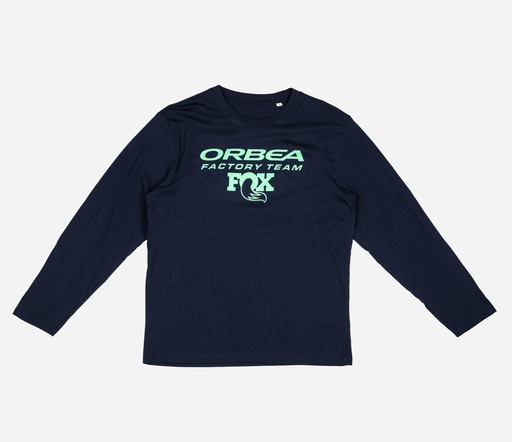CAMISETA MANGA LARGA OFT FOX AZUL MARINO