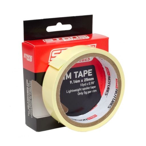 [SN-AS0033] CINTA AMARILLA STAN´S 10YD X 25MM